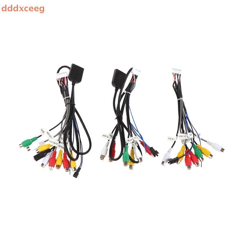 [dddxceeg] Cabo De Rádio Estéreo Para Carro , Saída De Plugue De 20 Pinos , Conector De Fiação De Chicote De Fios AUX Co