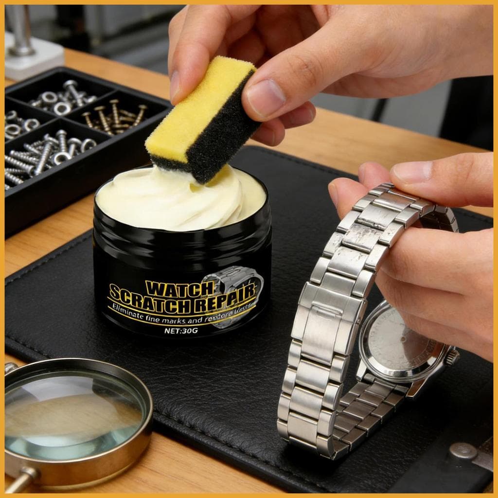 Removedor De Arranhões De Relógio 30g , Pasta De Limpeza De Joias Remoção Para Cuidados , Renovação , yushua1br
