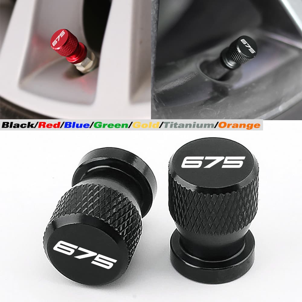 Para CFMOTO 675NK 675SR 675 SS 675 SR-R 675 NK 675 CF MOTO Tampas Da Válvula Do Pneu Motocicleta CNC Liga Capa Acessório
