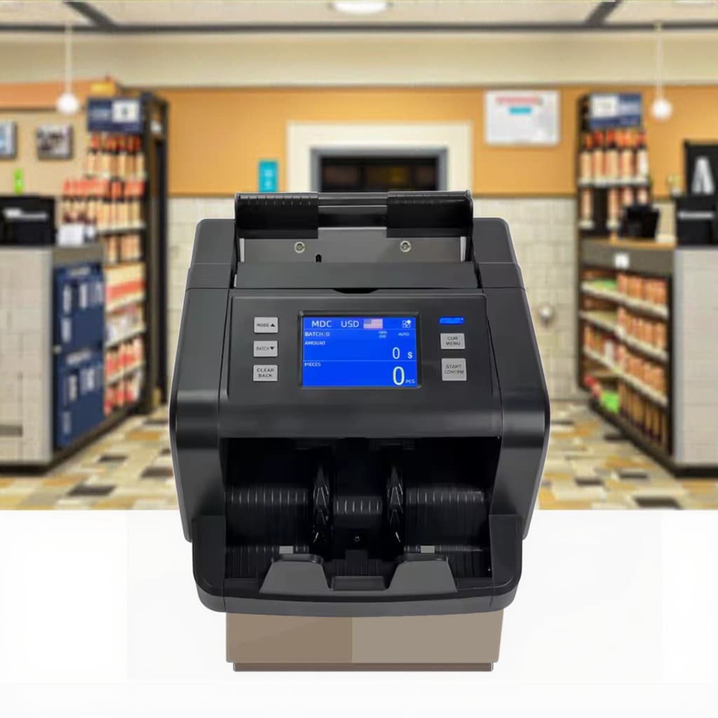 Máquina Contadora De Notas Com Tela Sensível Ao Toque De Imagem Colorida Preta P80 1 CIS Excelente Valor Para Máquinas D