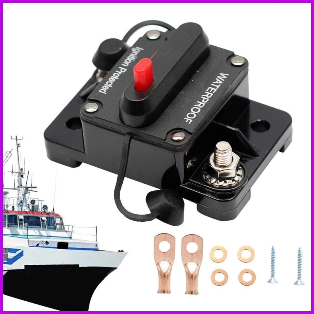 Suporte De Fusível À Prova D'água , Áudio De Carro E Amps , Proteção Contra Sobrecarga , Redefinição , Inversor Automoti