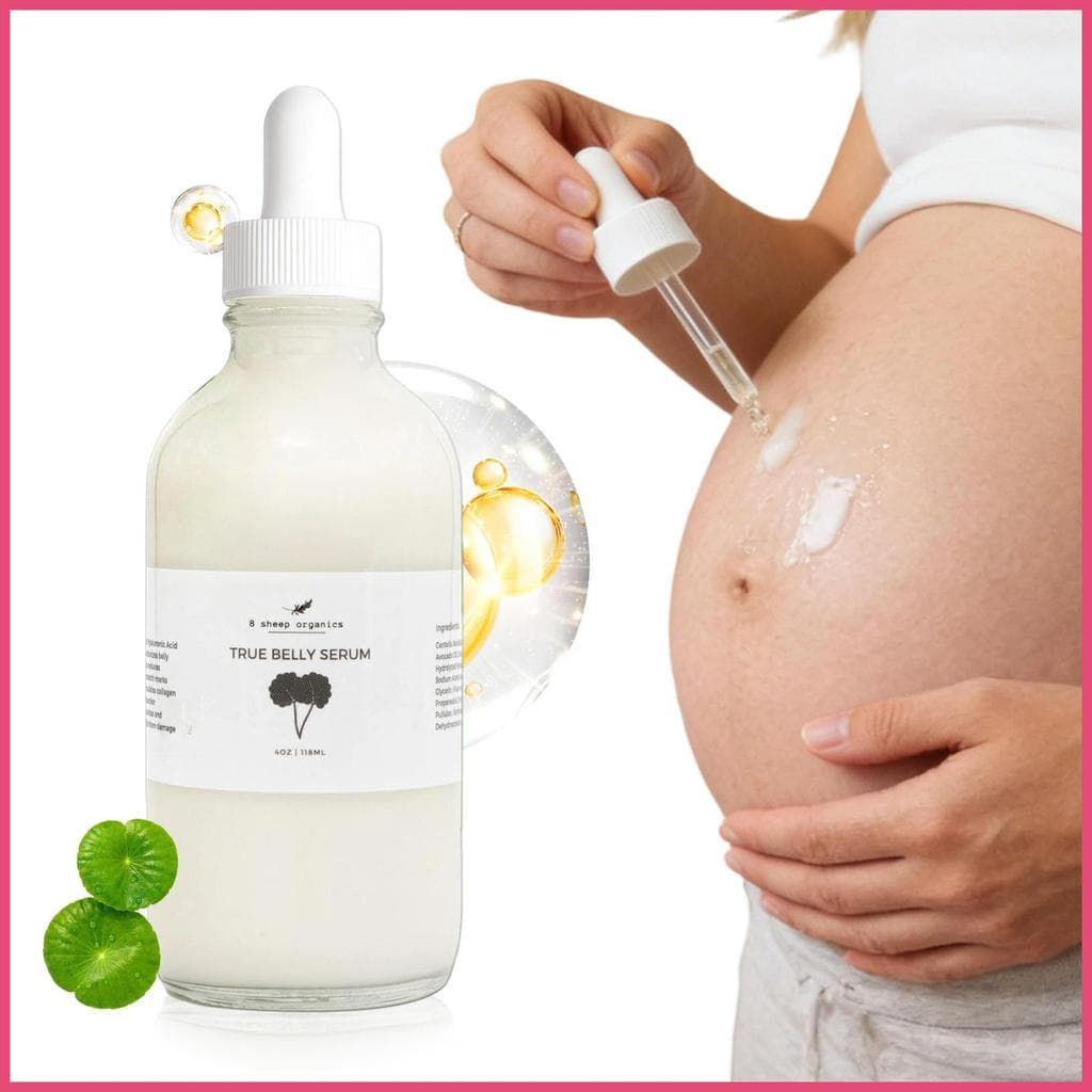 Líquido Para Barriga Gravidez , 4 Onças , Aperto Natural , Hidratante , Pele Sensível langbbr Diário
