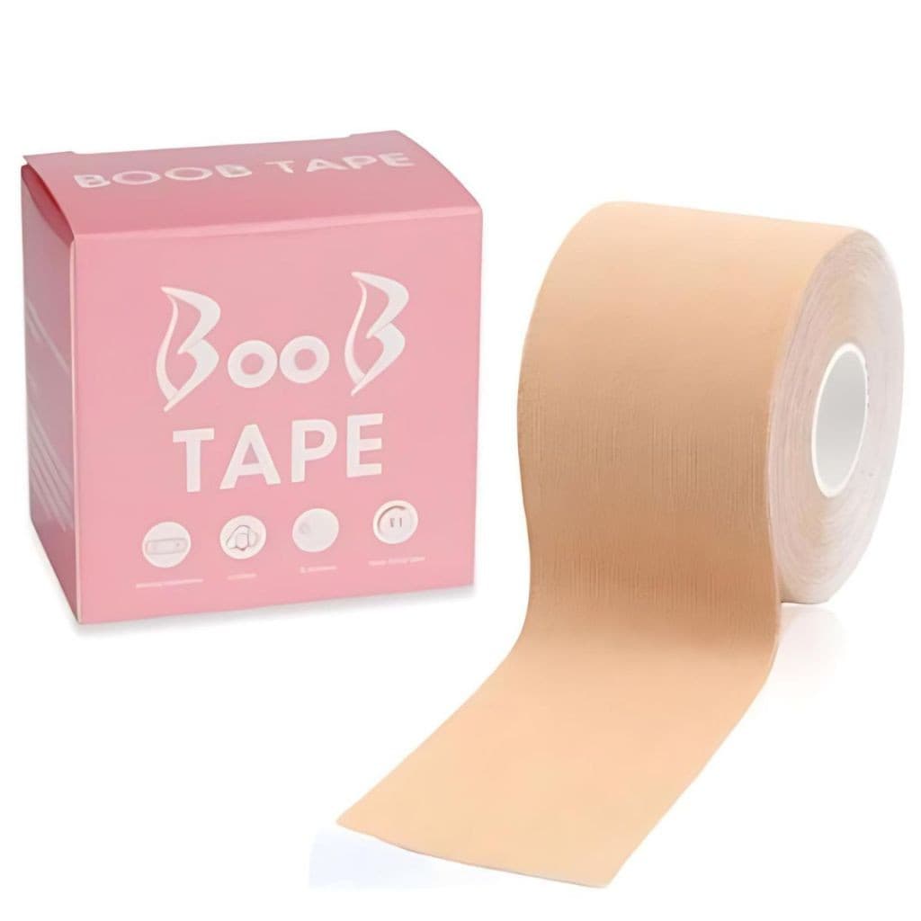 Sutiã Adesivo Fita Boob  levanta Seios BooB Up Invisível Resistente À Água E Ao Suor