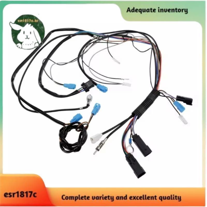 Chicote De Fiação Para Porta-Malas De Motocicleta , Cabos Touring , Road Glide , Street , 14-24