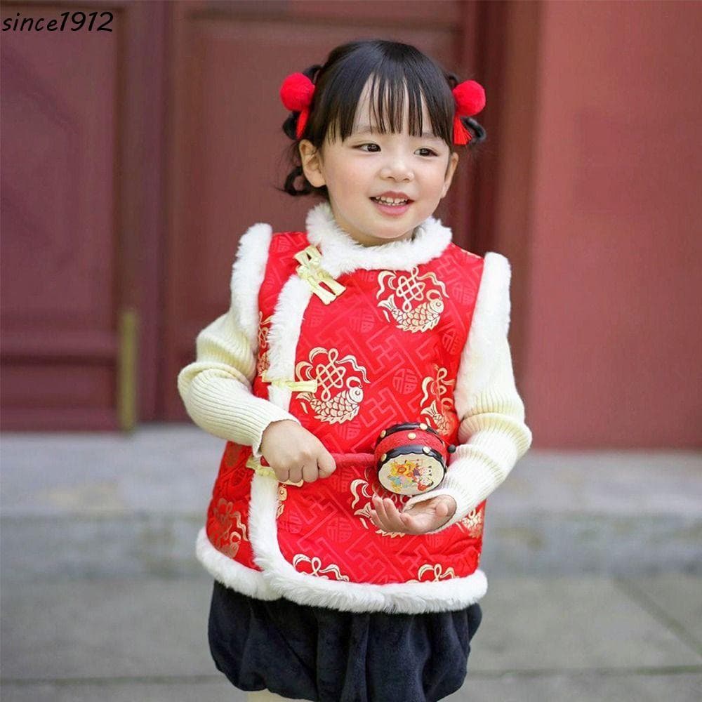 Desce Casaco Colete Feminino , Regata Tradicional De Lã Estilo Chinês , Sem Mangas , Gola Alta Para Meninos , Tops De Te