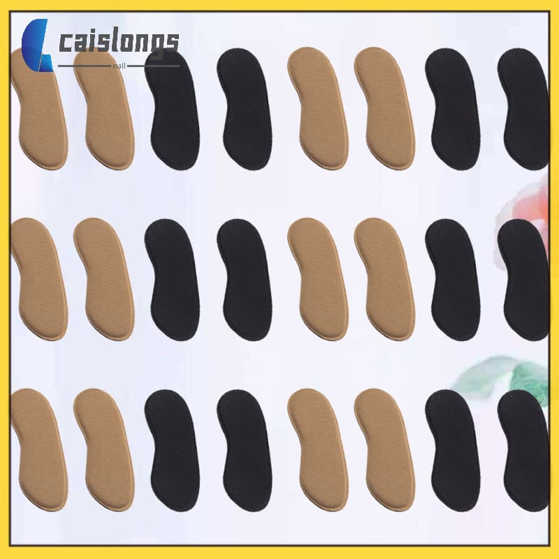 📎 20Pares Almofadas Adesivas Para Calcanhar Proteção Contra Bolhas E Atrito Em Sapatos Cores Sortidas