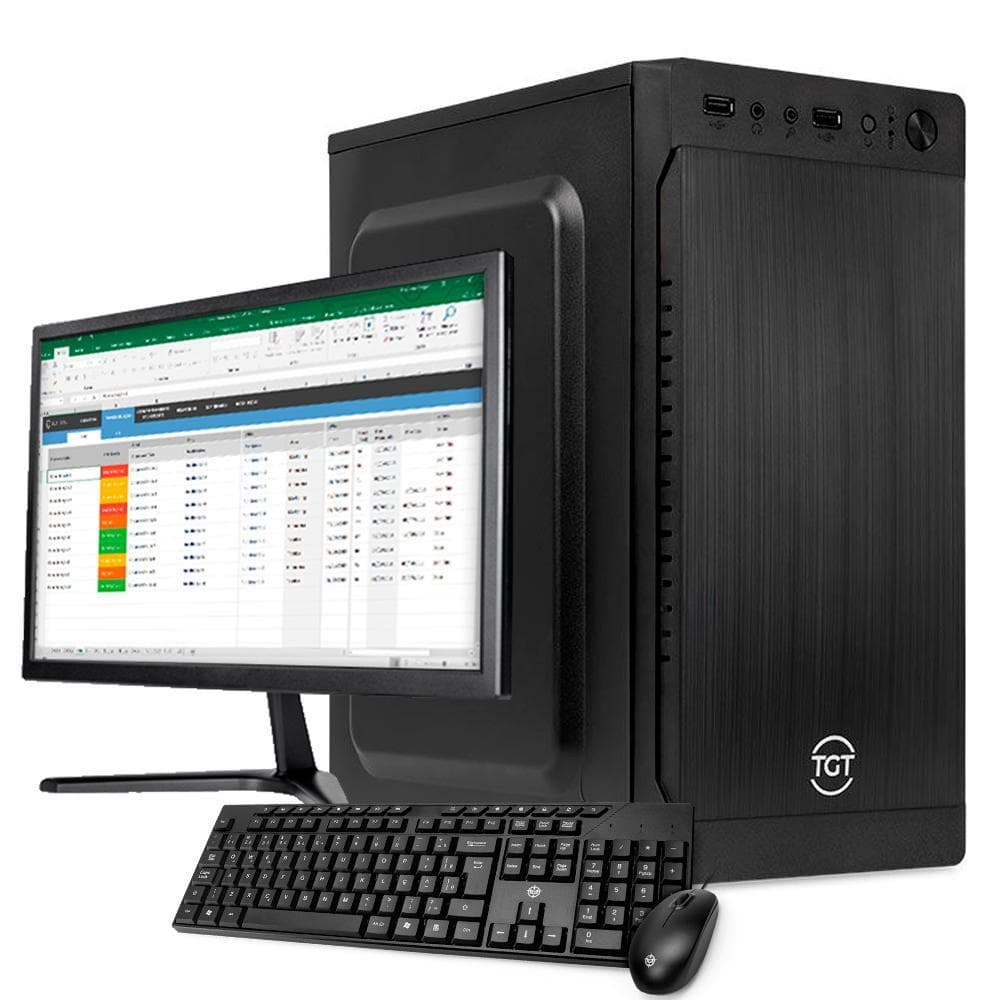 Computador Home Essential S, Intel Core i7, 16GB DE RAM, SSD 480GB, Completo com Monitor e Periféricos