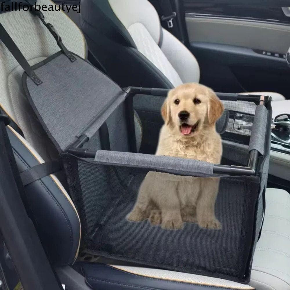 FALLFORBEAUTYEJ Bolsa Para Transportar Cães De Estimação , Capa De Assento De Carro Viagem De Malha À Prova D'água , Ces