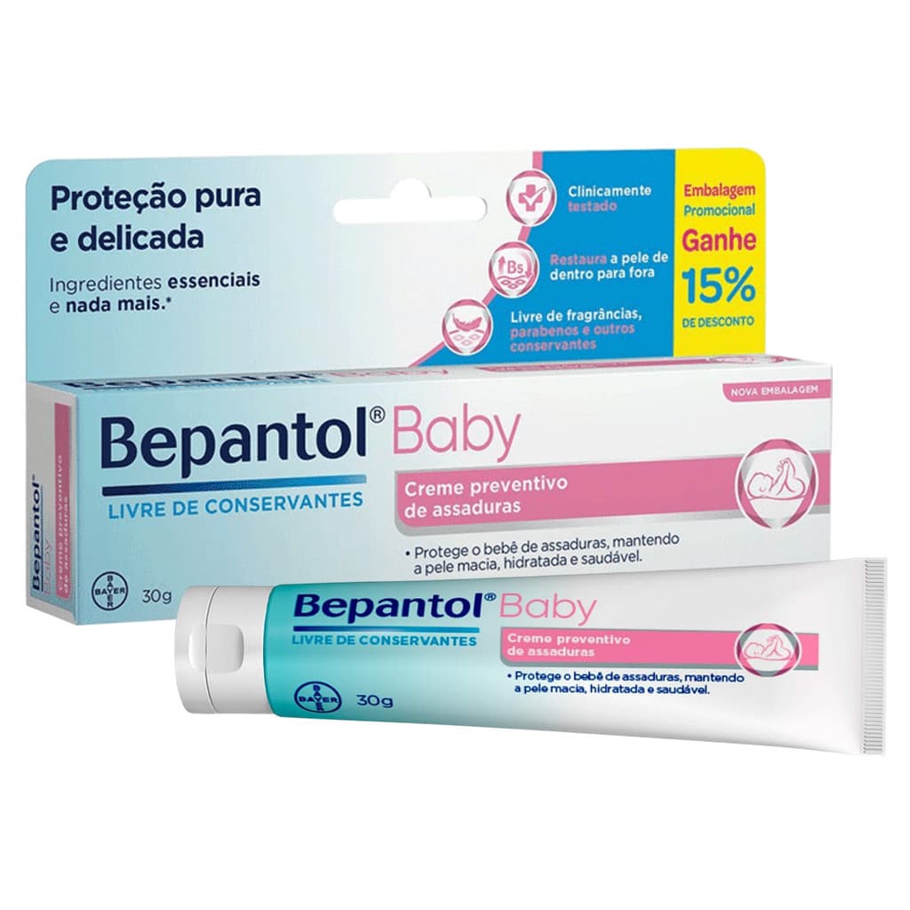 Creme Preventivo De Assaduras Bepantol Baby 30g