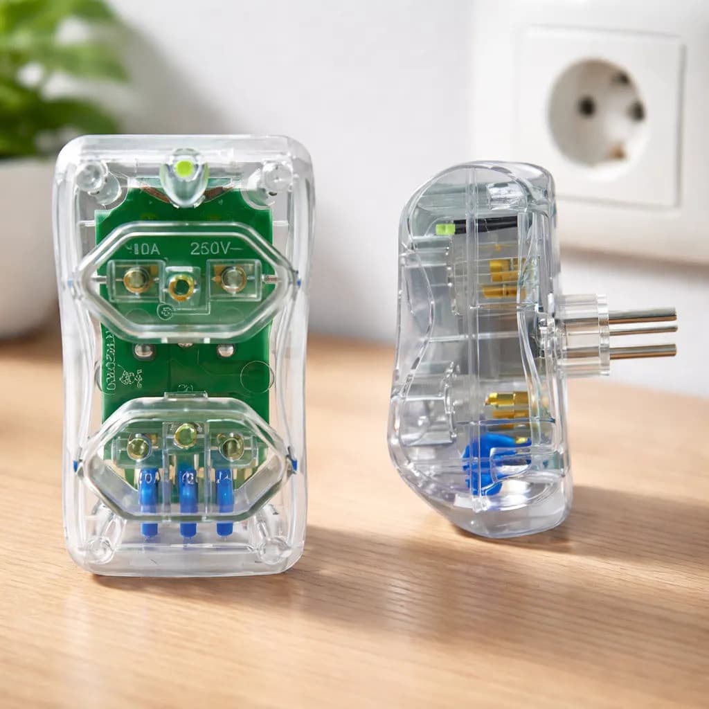 Protetor De Tomada Contra Surtos Anti-raio Quedas De Energia