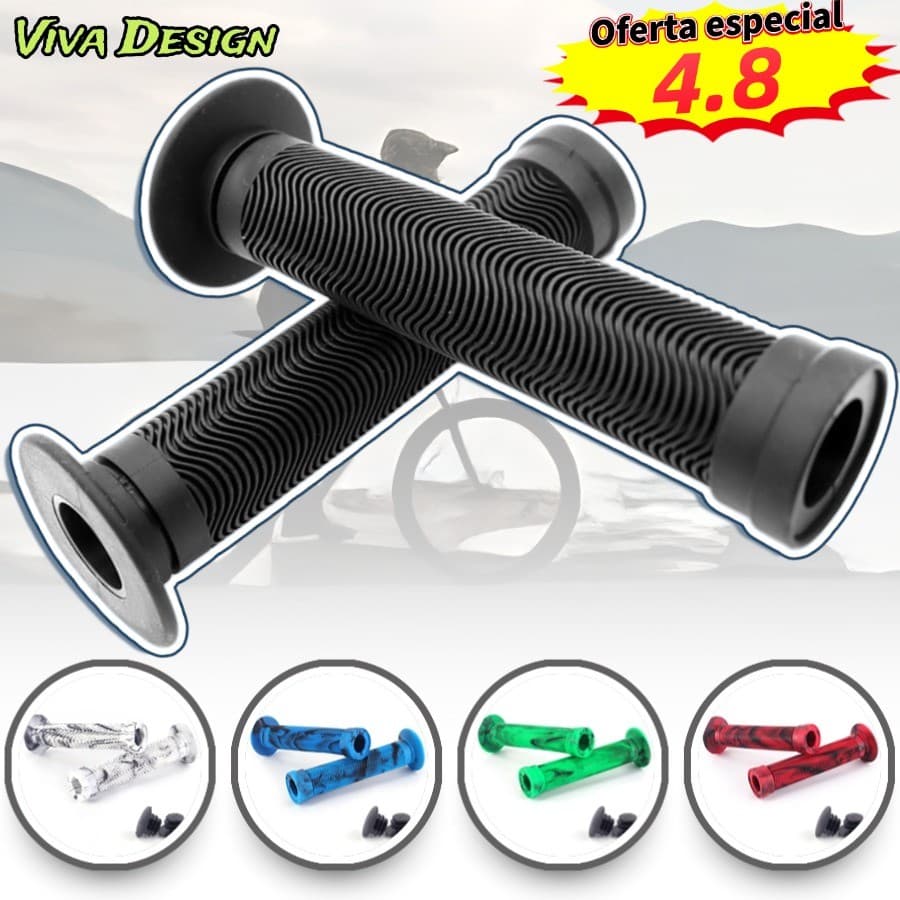 Manopla Gios de Bike Bicicleta Bmx Freeride DH Punho Giosbr 150mm (CORES)