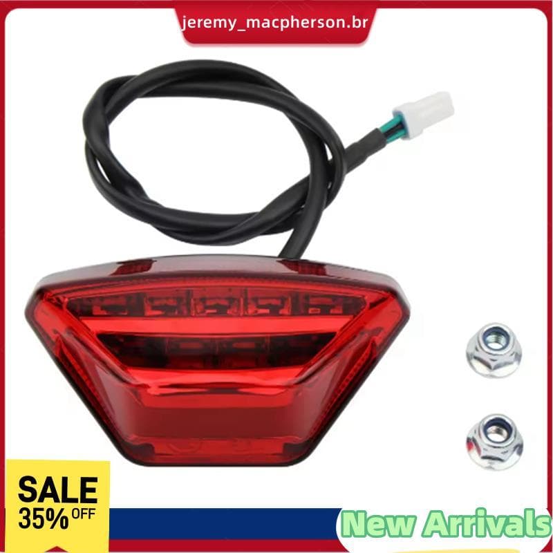 Peças De Reposição Da Lâmpada De Freio Traseiro Lanterna Traseira Motocicleta Para Acessórios Ultra Bee