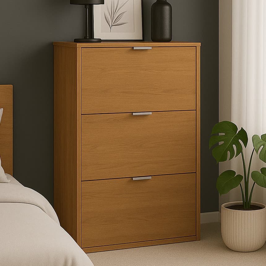 BLACK FRIDAY Sapateira Organizadora 3 Portas Multiuso Armário Quarto Sala Entrada Sapatos