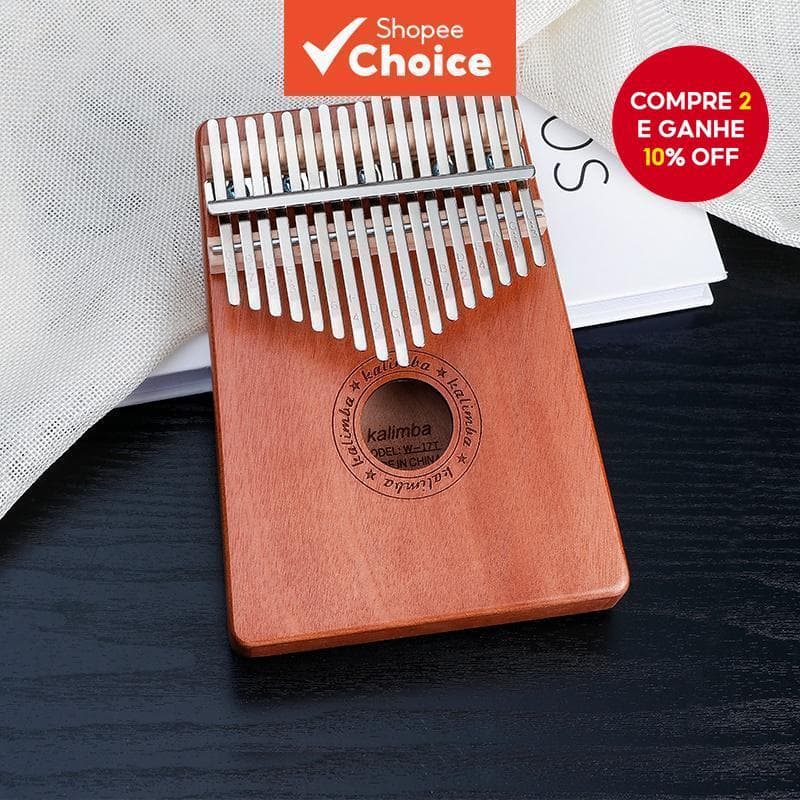 Pronto Estoque17 Teclas Kalimba Polegar Piano Acústico Dedo Instrumentos Musicais