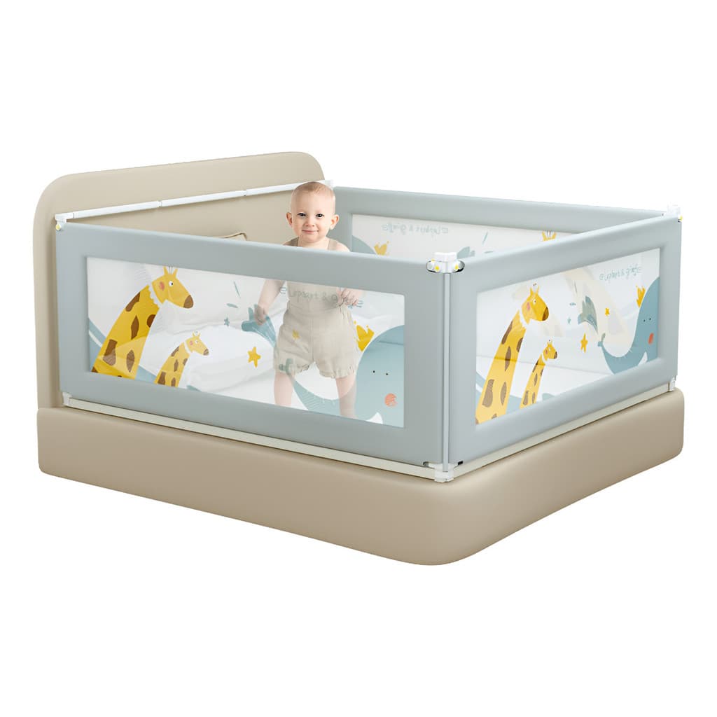 Grades Para Cama Desmontável Lavável Ajust Segurança 1.8m/2m