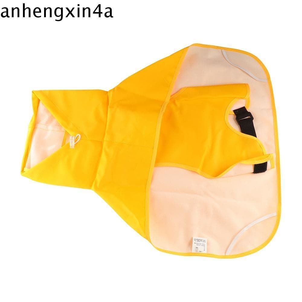 ANHENGXIN Capa De Chuva Para Cachorro , Casaco Fashion Cães Pequenos , Médios E Grandes , Jaqueta À Prova D'água Animais