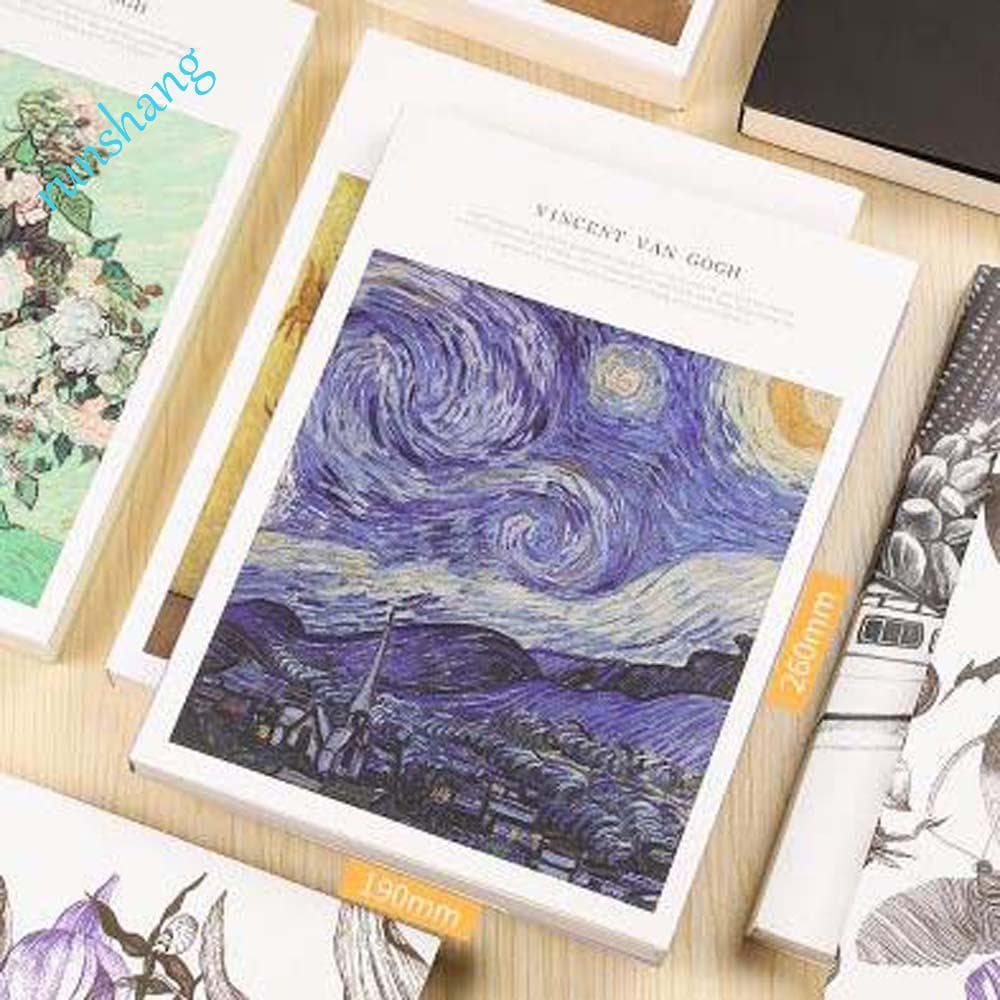 RUNSHANG Graffiti Esboço Livro Profissional Arte Suprimentos Papelaria Pintado À Mão Engrossado Papel