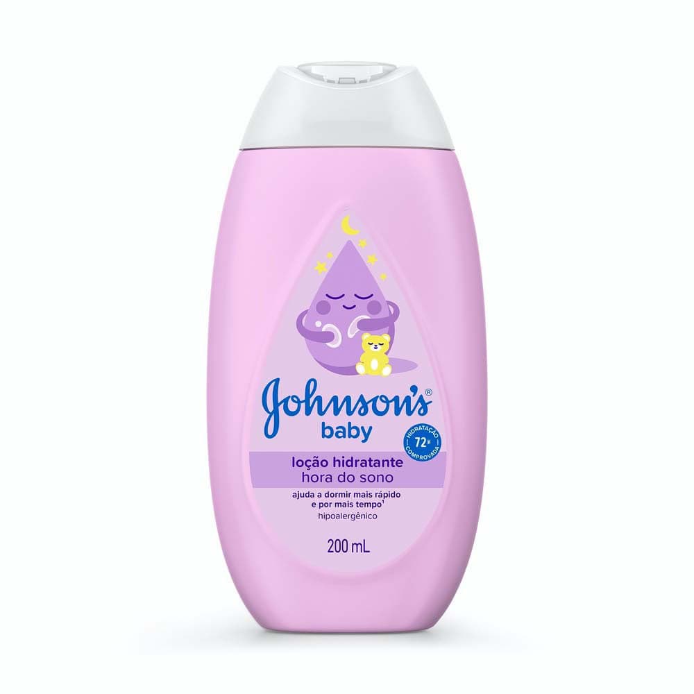 Loção Hidratante Johnson's Baby Hora do Sono 200ml