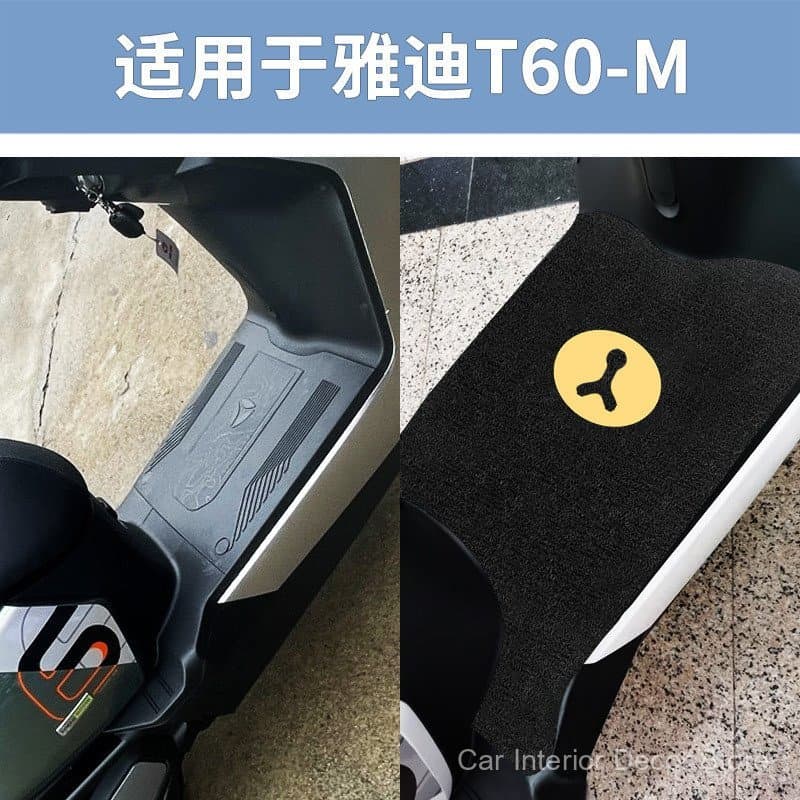 Adequado para as almofadas de pé Yadi T60-M, projetado especificamente para a scooter elétrica de 6ª geração, tapetes an