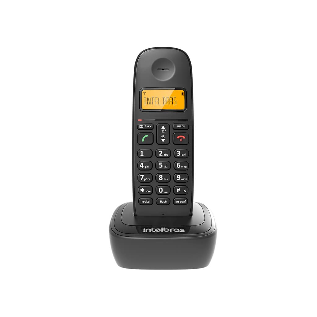 Telefone Sem Fio Digital TS 2510 Preto Intelbras 
