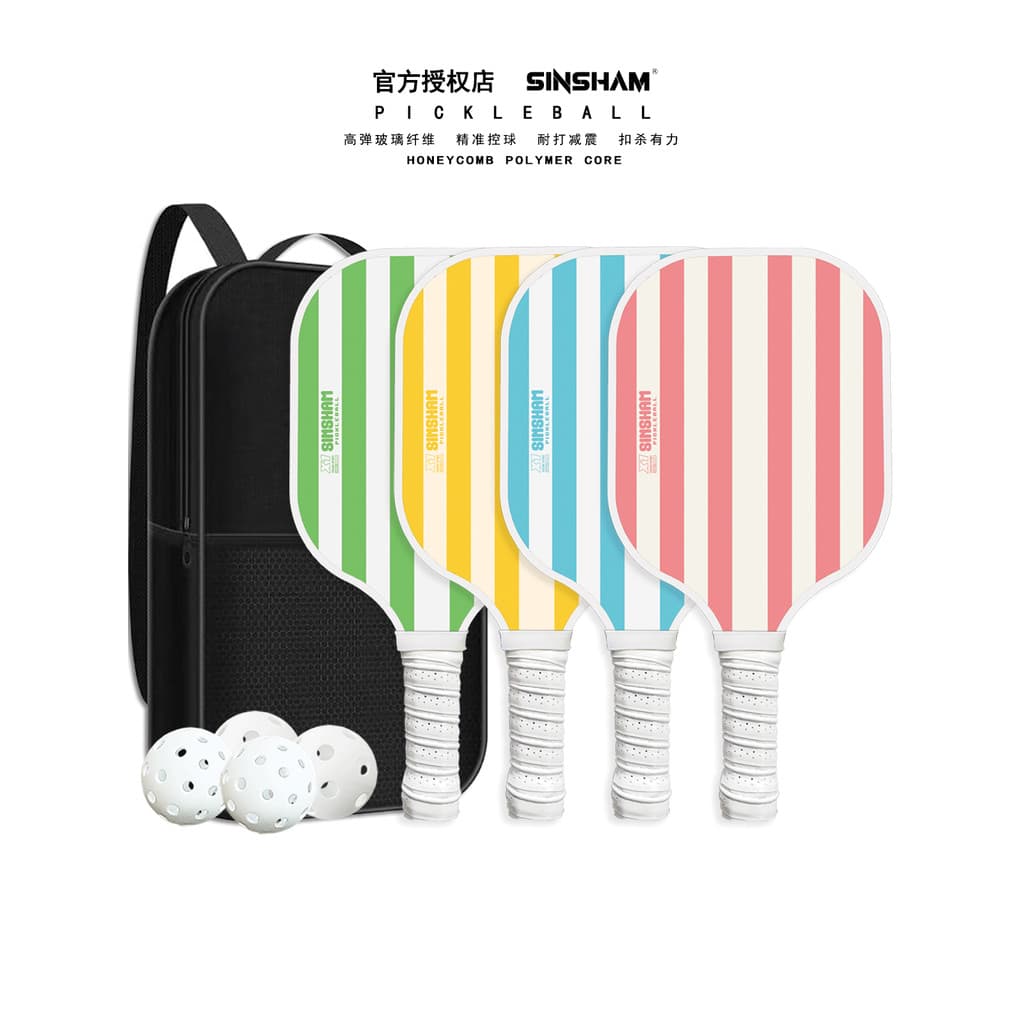 Loja nova raquete de fibra vidro SINSHAM pickleball profissional bo