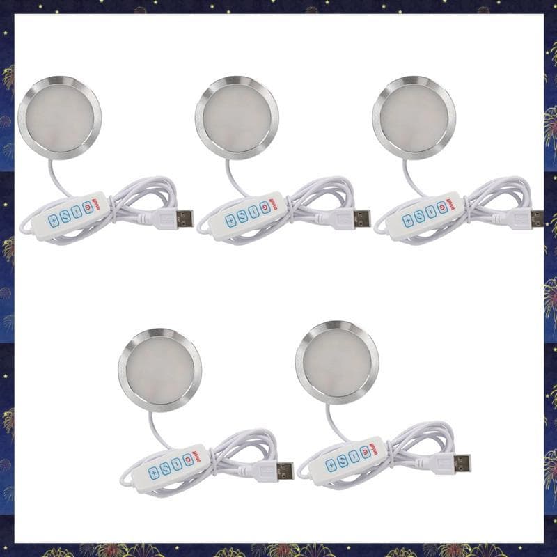 5 Pcs Kit De Lâmpada Led 5pcs Peças De Impressora 3D Hardware Modelo DIY Luz Branca/Fria/Quente De Sobressalentes Para M