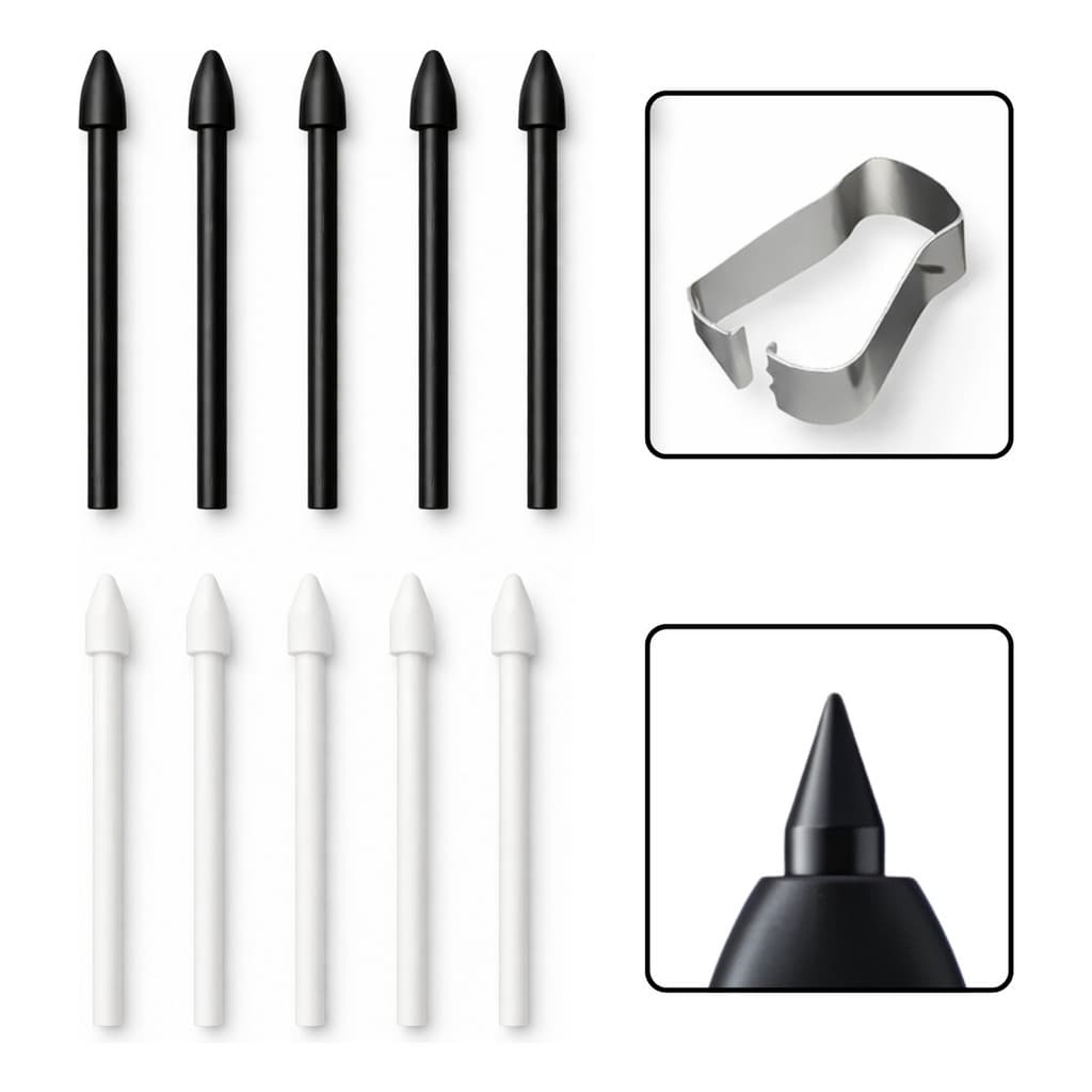 Ponta Caneta S Pen Touch para Samsung S6 S7 S8 S9 S10 S23 S24 S25 Book Tablet Celular Reposição