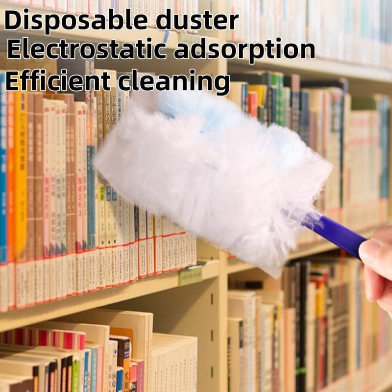 10 Pçs Doméstico Descartável Eletrostático Espanador Carro Poeira Varrendo Ferramenta De Limpeza