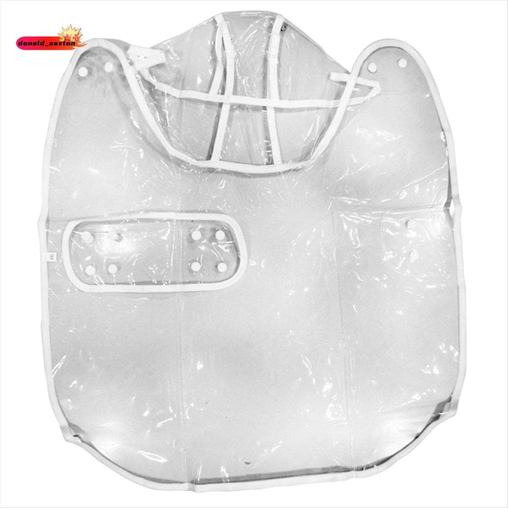 [Rápido D] L-Pet Dog Filhote De Cachorro Capa De Chuva Transparente Para Animais De Estimação Jaqueta Impermeável Com Ca