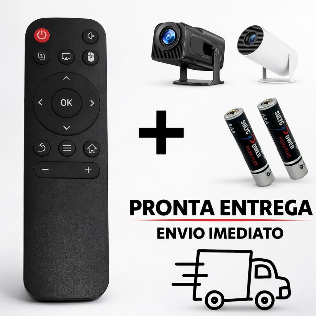 Controle Remoto De Substituição Para Mini Projetor Compatível Com Modelos Magcubic HY300 , HY320 , HY300 PRO