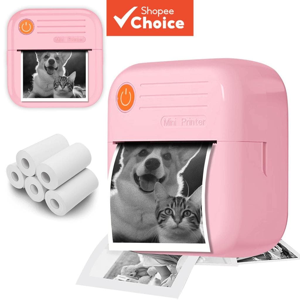 Mini Máquina De Fazer Etiquetas Impressora Fotográfica Portátil Bluetooth Térmica De Adesivos Sem Tinta Para Escritório 