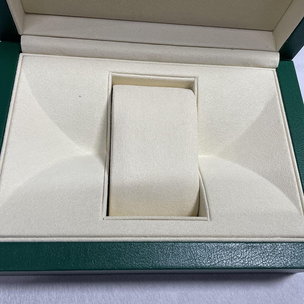 Caixas De Relógio De Papel Verde De Alta Qualidade Para Luxo , Caixa Marca Superior , Saco E Manual De Instruções