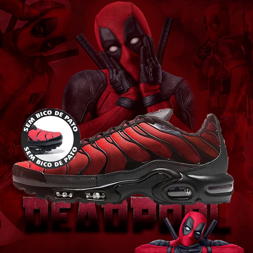 Novidade tênis academia DeadPool Casual Treino Esportes Envio Rápido