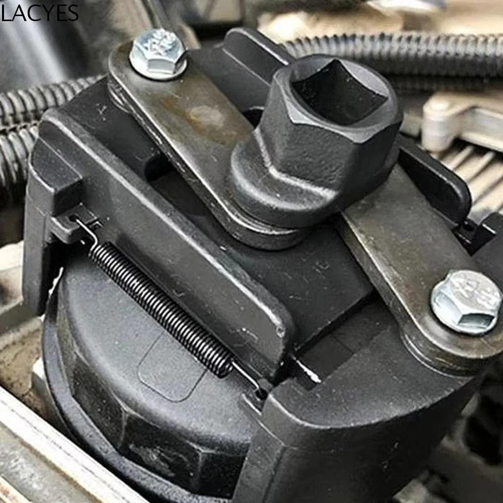 Separador De Metal Resistente LACYES , Chave De Filtro De Óleo Multifuncional Ajustável De Duas Mandíbulas , Portátil