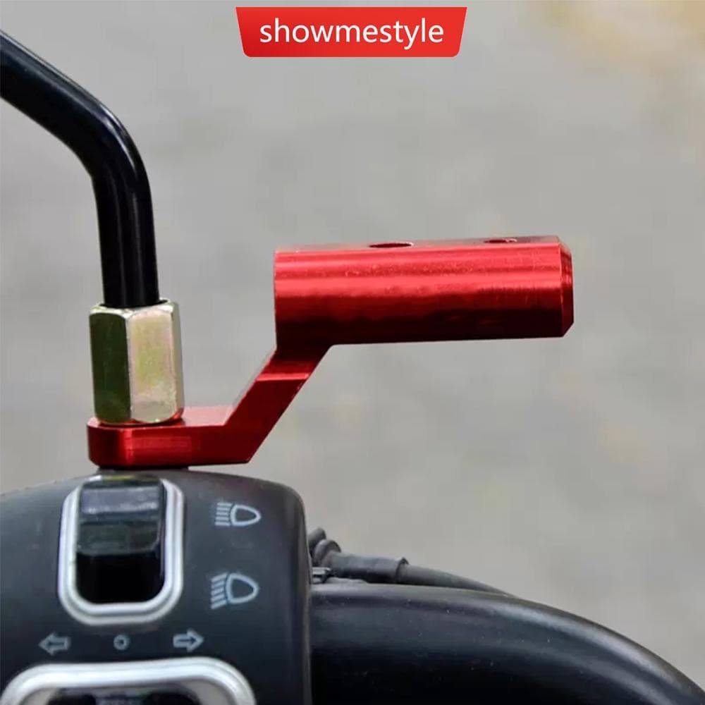 SMS Universal CNC Motowolf Motocicleta Espelho Retrovisor Expansor Suporte Adaptador De Alta Qualidade Montagem Q6Z3
