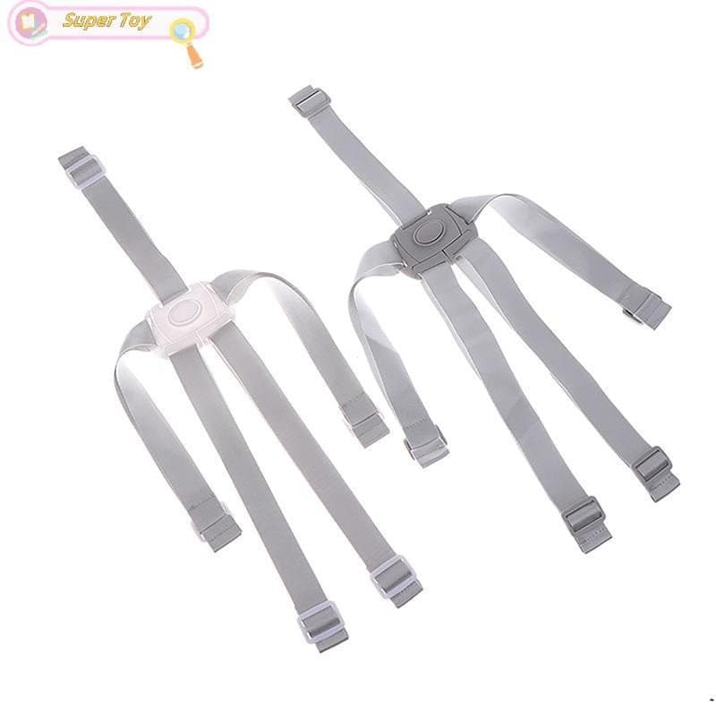 SUPERTOY Fivela Bebê Universal 5 Pontos Arnês Cadeira Alta Cinto De Segurança Cintos Para Carrinho De Criança Quente