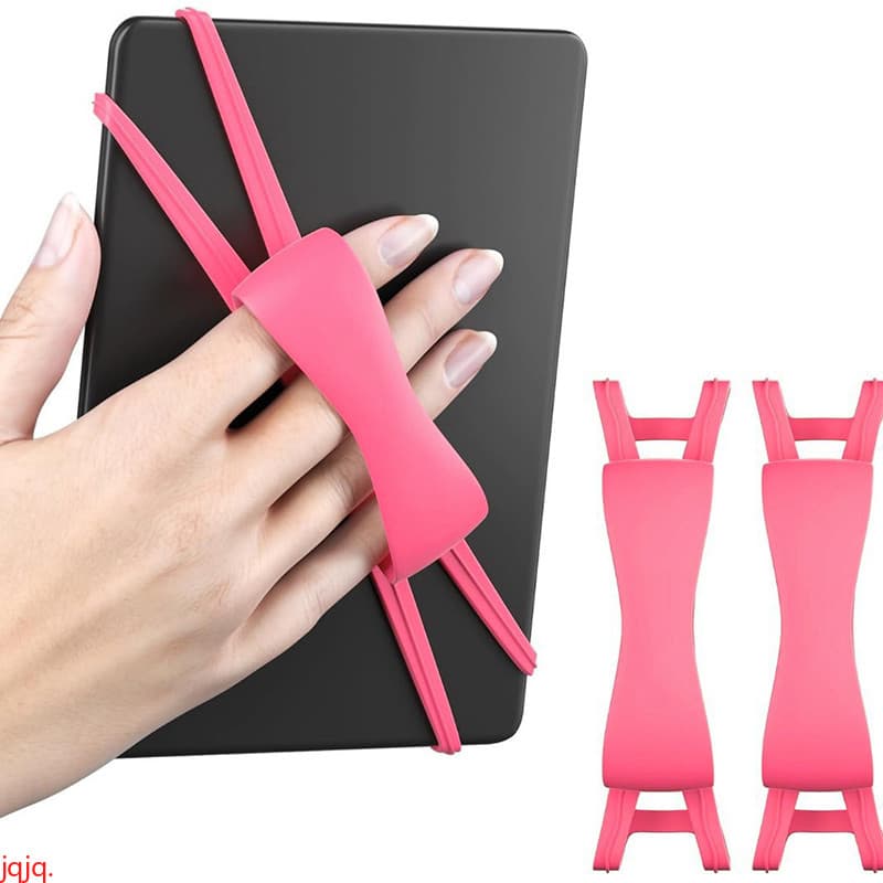 (Jqq .) 1Pcs Alça De Mão De Silicone Macio Para Tablets Kindle Aperto De Dedo Leve E Confortável