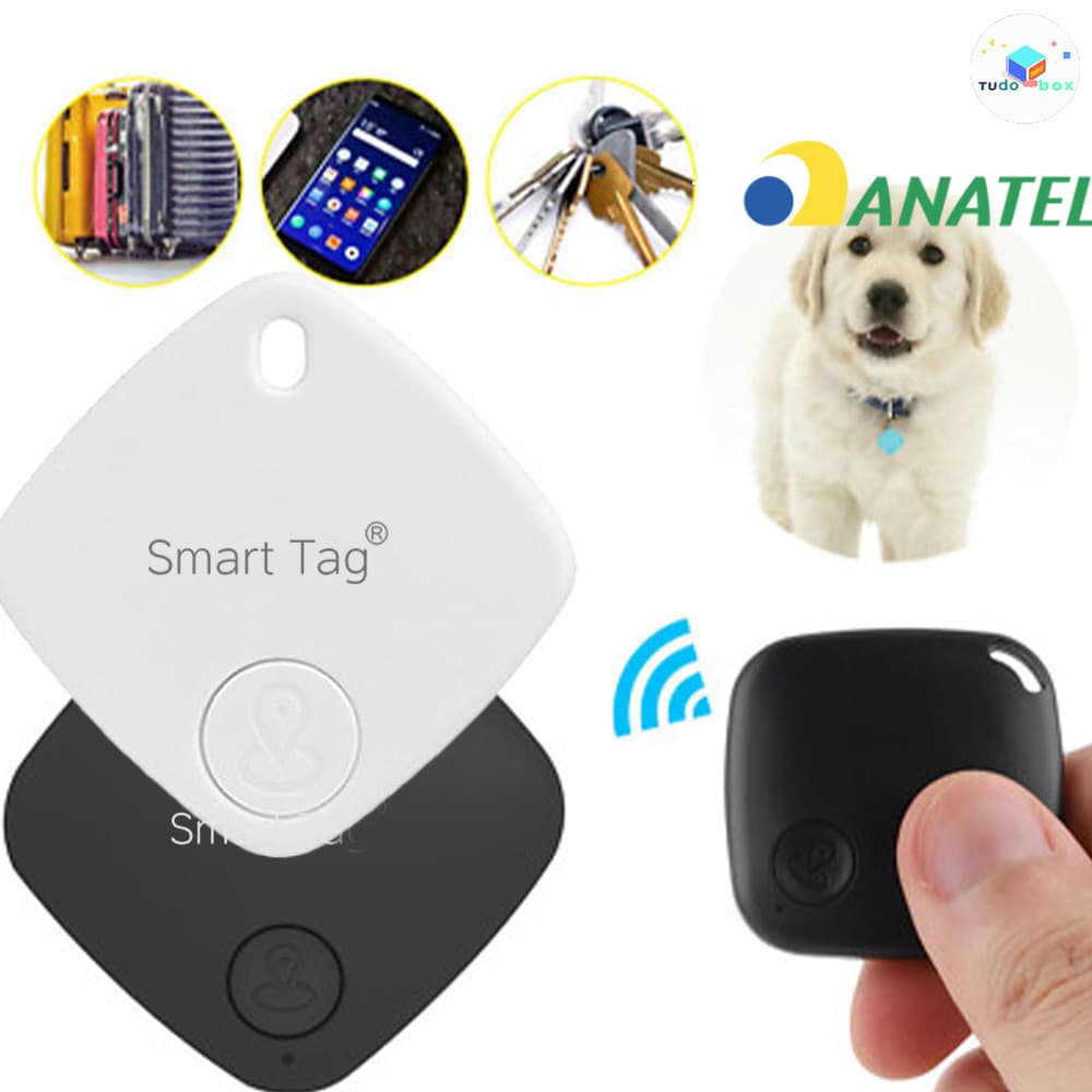 Rastreador AirTag Smart Localizador GPS (Mala Carro Moto Pet Criança) Sem Limite de Distância