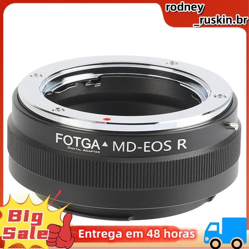 - Anel Adaptador Para Lente De Montagem Montar EOSR R50 R10 R8 R7 R6II R5C R3 RP R5