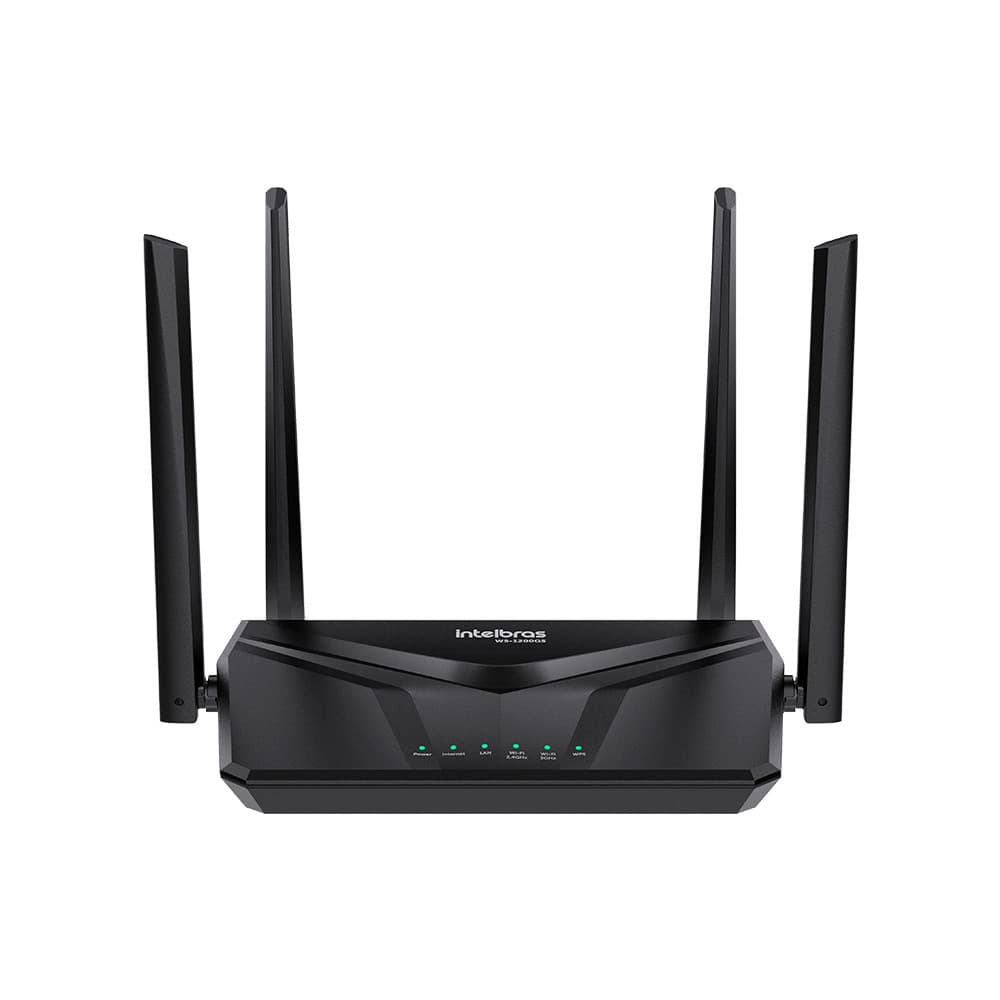 Roteador Wi-fi Alto Desempenho W5-1200GS Preto Intelbras