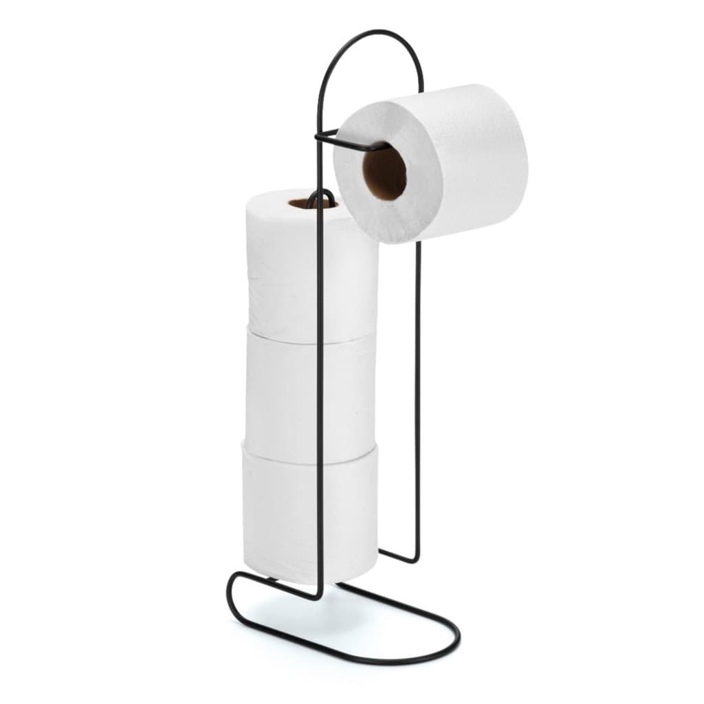 Suporte De Papel Higiênico 4 Rolos Black 2563 Arthi