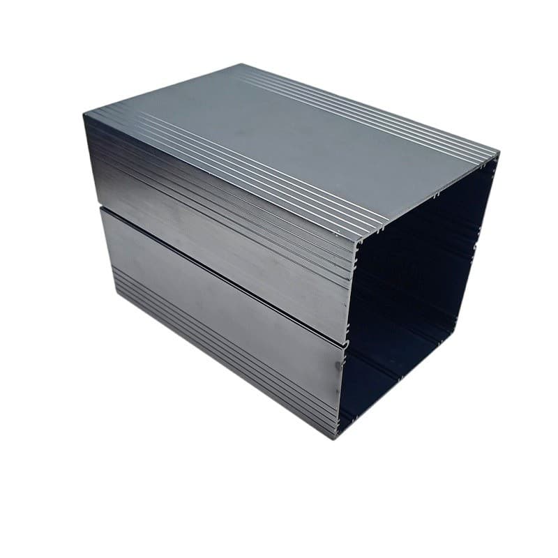Caixa de Amplificador Quadrada 136x136 DIY Fonte de Alimentação Caixa de Liga de Alumínio Chassis Perfil de Alumínio Cha
