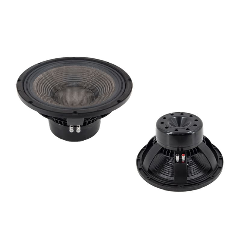Alto-falante de unidade de fibra de carbono de alta potência de neodímio de 12 a 18 polegadas com qualidade de som impre