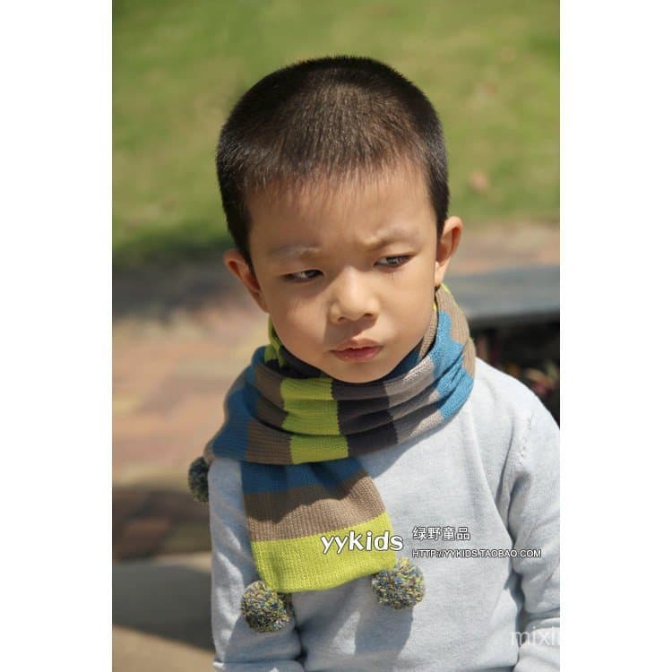 Liquidação: Lenço de Algodão de Dupla Camada Exportado para o Reino Unido, para Crianças, Meninos e Meninas 7OXZ