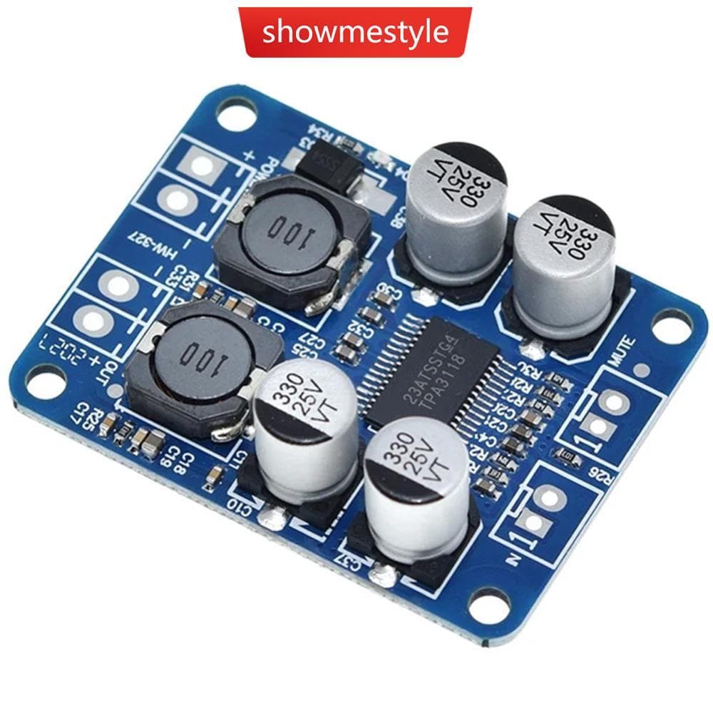 SMS XH-M313 TPA3118 PBTL 60W Mono Placa Amplificadora De Potência De Áudio Digital Módulo Amplificador DC8-24V L8R5