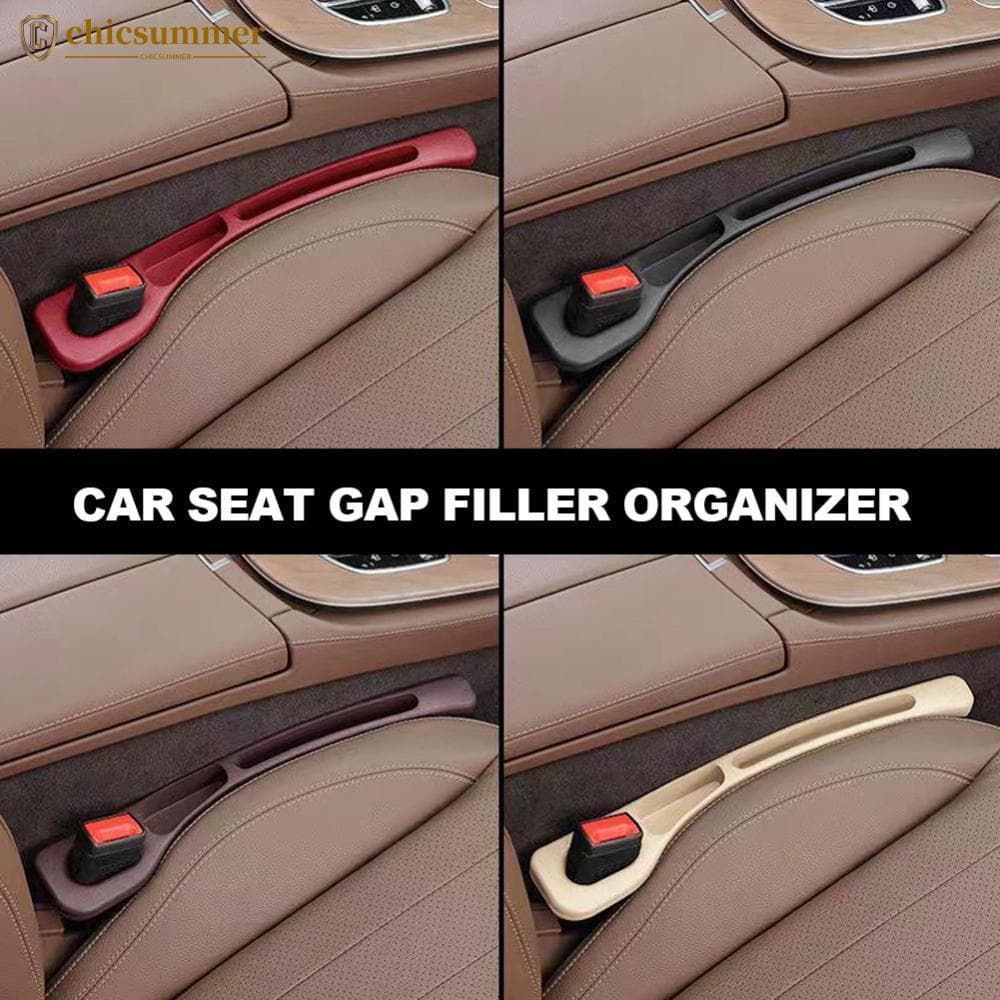CHICSUMMER 2 Pçs Organizador De Preenchimento De Lacuna De Assento De Carro À Prova Dwaterproof Água Gap Plug Tira Armaz