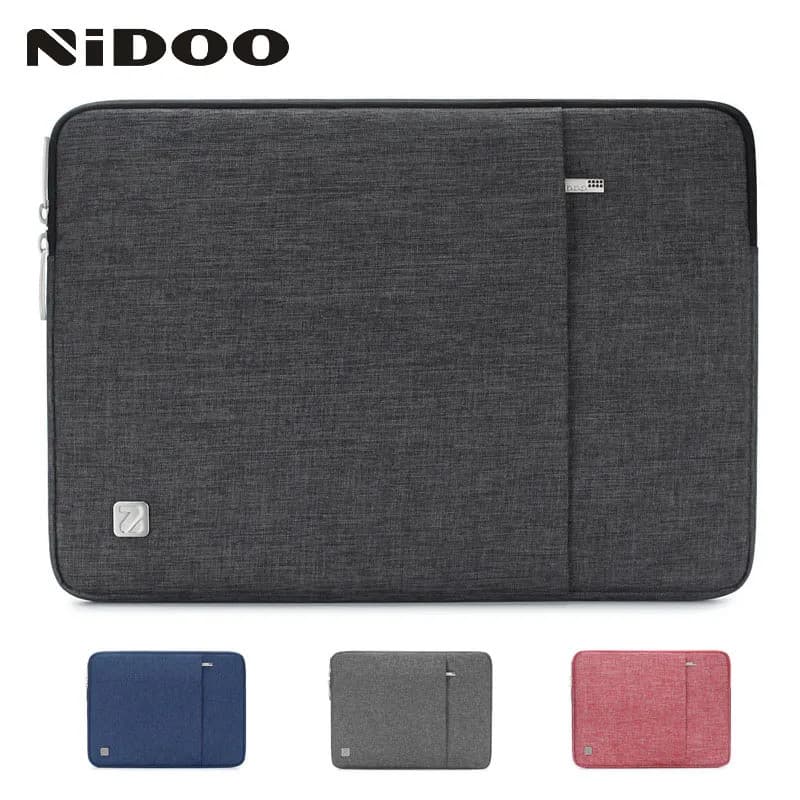 NIDOO Capa Para Laptop , Macbook Air 13 M1 Pro Xiaomi Dell Lenovo 13.3 14 15.6 Espaços , À Prova D'água , Bolsa Computad