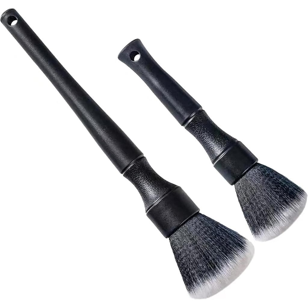 Conjunto de Escovas Ultra-Macias para Detalhamento de Carros, Escovas de Limpeza Sem Riscos para Interior e Exterior, Sa
