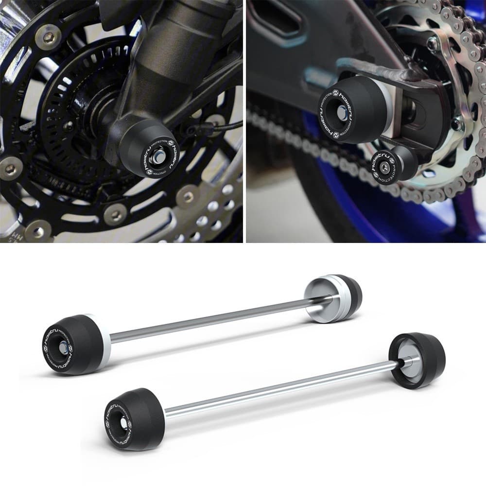 Para DUCATI Multistrada V2 V2S V4 V4S 2021-2023 Motocicleta Eixo Dianteiro E Traseiro Sliders Roda ProtectorItem penjual