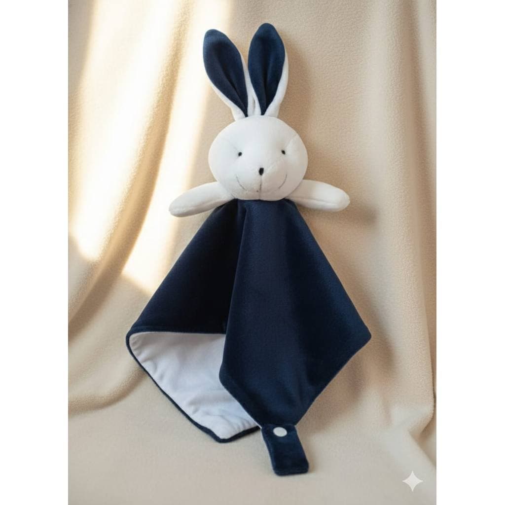 Naninha Plush com Porta Chupeta Quadradinha Soft Antialérgico